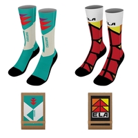 Dye-Sublimated Socks