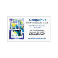 Business card magnet, approximately .020 thick.... from ASI 68507 The Magnet...