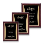 Oakleigh/Showtime Plaque - Rosewood/Black