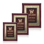 Oakleigh/Tamara Plaque - Rosewood/Burgundy