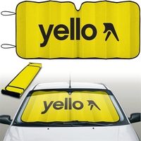 Reflective accordion fold sun shade with hi tech insulated material....