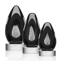 The Stately Panache Award features a perfectly polished and gleaming Ebony......