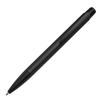 Brushed aluminum ballpoint pen with black trim.... from ASI 84592 St Regis Group