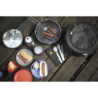 3.125 x 7.5 x 7.5 10-piece stainless steel Kooize® Kamp cook... from ASI...