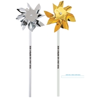 Gold Metallic Pinwheel (ASSEMBLY INCLUDED