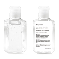 Two ounce plastic bottle of 75% alcohol hand sanitizer gel with... from ASI...