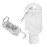Hand Sanitizer Gel with Carabiner, 2 oz. - Blank