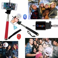 Selfie Ring Light + Selfie-Stick + Bluetooth Shutter