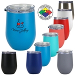 12oz Albany Stemless Vacuum Wine Glass