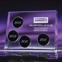 Progression perpetual plate with circular plaque plates held in by the......