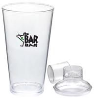 Heavy weight pint tumbler, reusable and dishwasher safe. BPA free.... from...