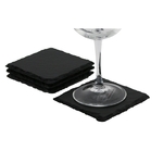 Slate Square Coaster Set of 4/ Mineral Finish