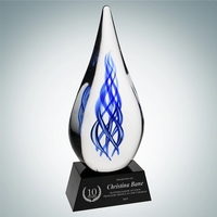 Inspired by the Sommerso Glass Artisans of Italy, this award creates... from...
