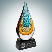Inspired by the Sommerso Glass Artisans of Italy, this award creates... from...