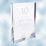 Silver Apex Mirage Acrylic Award