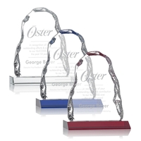 The classic Carling Iceberg on a thick front mitered crystal base... from ASI...