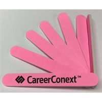 Mini 4 5/8" x 5/8" Salon Style Cushion Emery Boards... from ASI 57713 Glow...