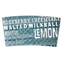 Flexo printed coffee cup sleeves with dimpled surface.... from ASI 88200 TK...