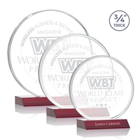 The striking Blackpool Award features a captivating Starfire Crystal disc...