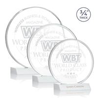 The striking Blackpool Award features a captivating Starfire Crystal disc...