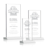 The statuesque Bolton Award features an exquisite Starfire Crystal mounted...