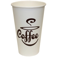 16 oz. White Paper Cup
