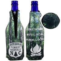 Sublimated Scuba Zipper Bottle Holder