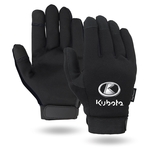 Black Touchscreen Mechanics Gloves