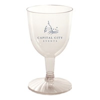 Hard sided 2 piece wine glass stemware, 5 oz. BPA free.... from ASI 88200 TK...