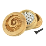 Bamboo Herb Grinder - Round