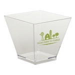 1.75 oz Clear, Square Tasting Cup