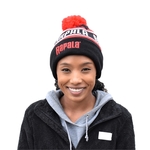 Knit Winter Cap with Pom