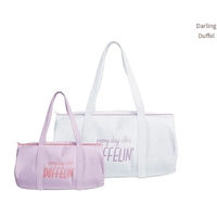 DARLING DUFFEL - NATURAL CANVAS - LARGE