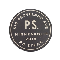 3.5" Round Pulp-Board Coaster 60pt