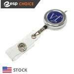 Metal Badge Reel w/Top Eye Loop