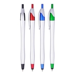 Retractable Silver Barrel Stylus Pen