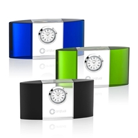 Stunning Optical Crystal Clock... from ASI 84592 St Regis Group