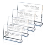 Footed Plaque (Horiz)