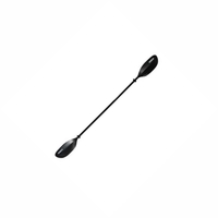 86.6" kayak paddle made with aluminum that breaks down into two... from ASI...