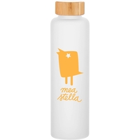 18 oz h2go Rincon Single Wall Glass Water Bottle