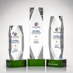 Delta VividPrint™ Award on Base - Green