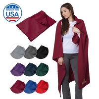 USA Made Stadium Fleece Blanket... from ASI 31517 Admart Products