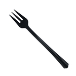 4.2" Tasting Fork Black - Clear