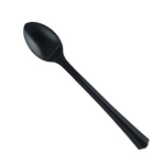 4.2" Tasting Spoon Black - Clear