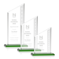 The Conacher is a slant-topped 3/8" Starfire Crystal upright with simple......