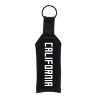 5/8" x 4" neoprene key chain with metal split key ring... from ASI 88060...