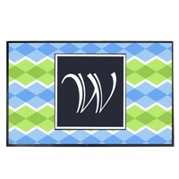 This is a large 36" x 60" die sublimation, floor rug... from ASI 57713 Glow...