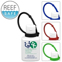 SPF30 Sunscreen Lotion in Solid White Flip-Top Squeeze Bottl