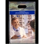 Die Cut Handle Bag with Zip Lock