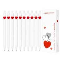 Red Heart Gel Pen